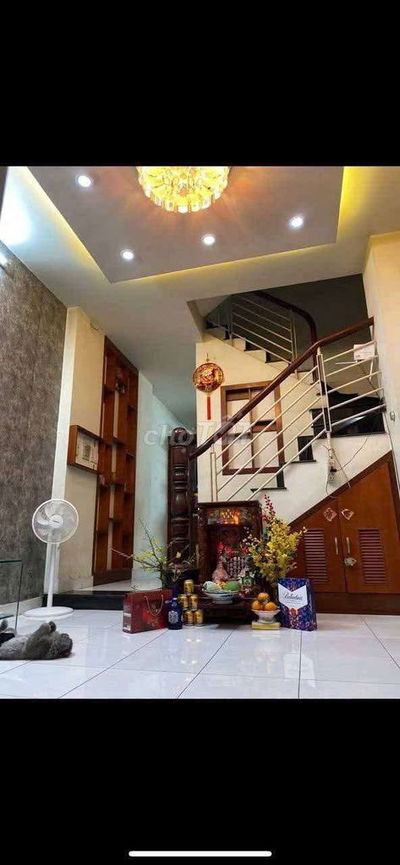 Nhà 1 trệt 2 lầu sân thượng full nội thất hẻm 17 liên khu 5_6 BHH B