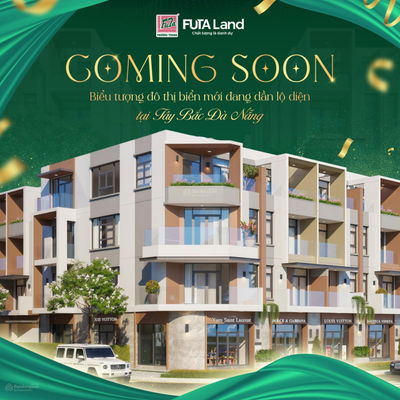 Hot! Mở bán GĐ1 171 căn nhà phố TT Liên Chiểu Kim Long Futa, từ 8,x tỷ/căn 4 tầng. Ck đến 13%