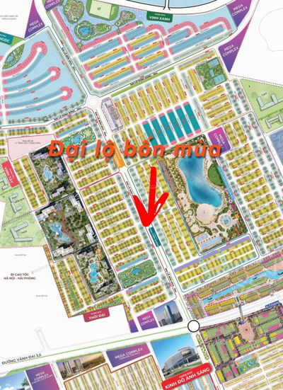 Shop 2 mặt tiền ĐẠI LỘ BỐN MÙA Hàng VIP Vinhomes Ocp chiết khấu khủng cuối năm