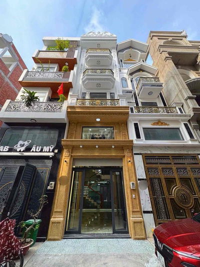 Nhà Bình Tân ( 4m x 18m ) 1Lửng 3Lầu, Nhà mới Full Nội thất Cao cấp