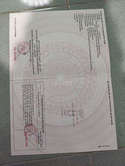 BÁN GẤP ĐẤT TÂN AN BÌNH DƯƠNG CÓ THỔ CƯ 1.390 TỶ