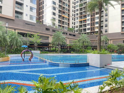 Cho thuê căn hộ Akari góc 80m2 vào ở ngay - Góc view hồ bơi giá 10,5tr