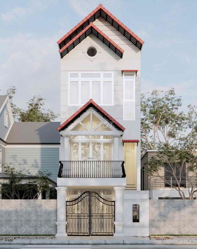 BÁN NHÀ 4 TẦNG 2 MẶT KIỆT XE TĂNG TRƯNG NỮ VƯƠNG