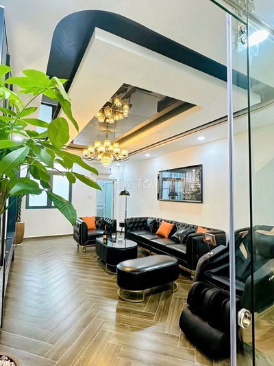 Nhà Bình Tân -Giáp Q6 - 68m2 - Thang Máy - Xe Hơi Quay Đầu - Chỉ 8.9tỉ