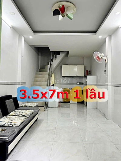 NHÀ HẺM 1 LẦU THÀNH THÁI CMT 20M