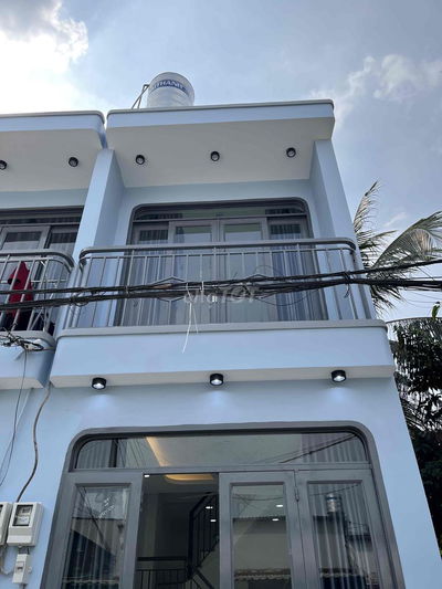 Nhà mới, hẻm xe hơi Hà Huy Giáp Vào 200m