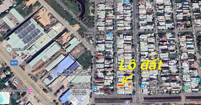 Đất Đường Vũ Miên, Hoà Xuân. Gần Chợ Miếu Bông. 100m2. 4ty350