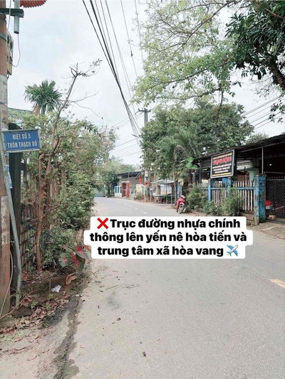 💥BÁn Lô Đất thạch bồ Hòa Tiến Sát đường nhựa 7m5