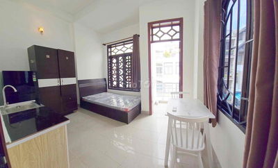 CHO THUÊ STUDIO CỬA SỔ THOÁNG GIÁ RẺ - KHU SÂN BAY - CV HOÀNG VĂN THỤ