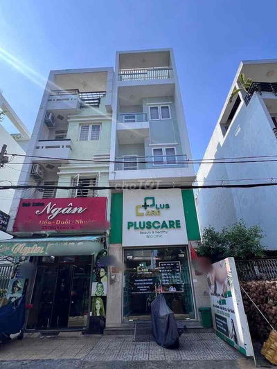 Nhà MT đường 21D khu Tên Lửa ngay chợ 4x20m 4 lầu 6PN 6WC giá 20 triệu