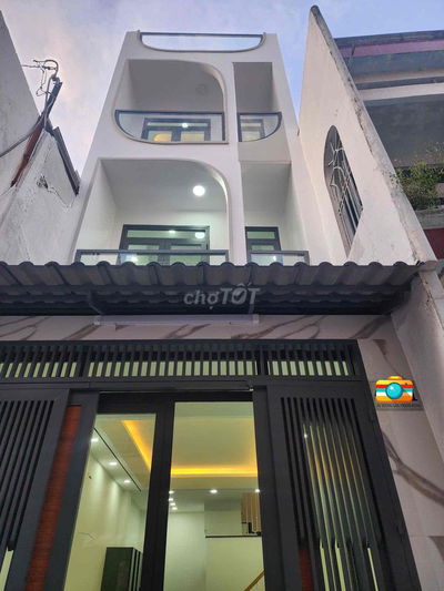 NHÀ MỚI ĐẸP HẺM XE TẢI đường Âu Dương Lân,  P3, Q8