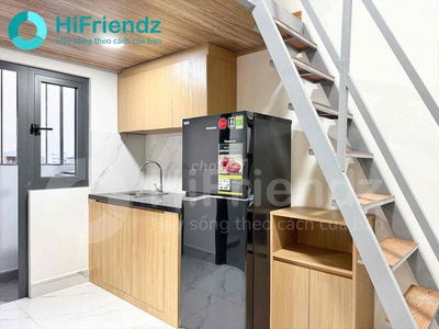 Căn hộ gác lửng cao cấp – Full nội thất