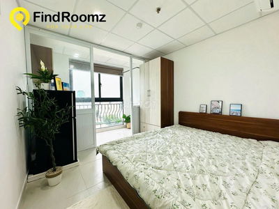 🌹Siêu Phẩm STUDIO Full NT, Ban Công, Tách Bếp ngay CV LÀNG HOA