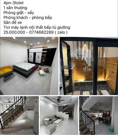 Cho thuê ở khu dân trí cao Đào Duy Anh