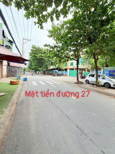 Chủ gửi Bán 4Lô F0 Đường 27-Khu Bên Sông-P.Hiệp Bình Chánh,Diện tích:55-65m2,Giá 6,6tỷ.