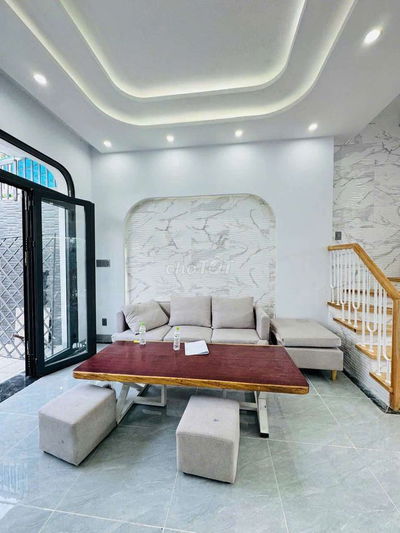 💥💥 NHÀ MỚI 4 TẦNG – HẺM XE HƠI 6M – SÁT NGUYỄN DUY TRINH - Q9.