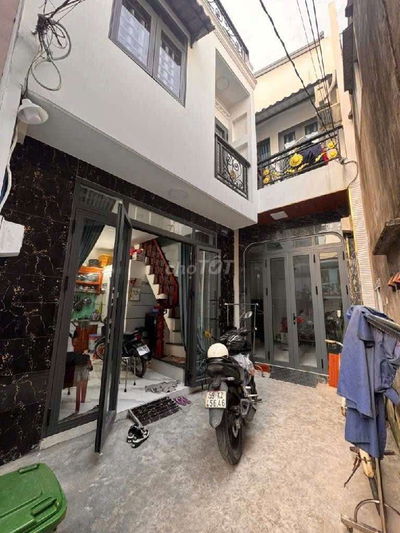 SIÊU PHẨM NHÀ NHỎ KHU BTAN GIÁP Q6,2 TẦNG 20M2,SHR NHỈNH 2 TÊ