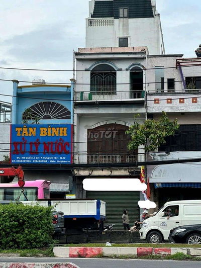 BÁN ĐẤT TẶNG NHÀ MẶT TIỀN DT 162M2 - SHR HOÀN CÔNG ĐỦ