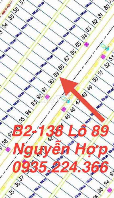 🔥 BÁN LÔ ĐẤT B2-139 | LÔ 89 – KHU DÂN CƯ HIỆN HỮU.   LH: ***