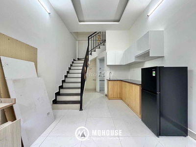 STUDIO - DUPLEX BAN CÔNG - 40m2 - NHÀ MỚI 100%