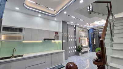 🆘Bán nhà đẹp mới xây - gần cầu chữ Y - 4tầng BTCT ngang 4m - 4PN