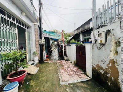 Nhà 60m2 hẻm y tế Bửu Hoà 1,68 tỷ mới xây 2 phòng