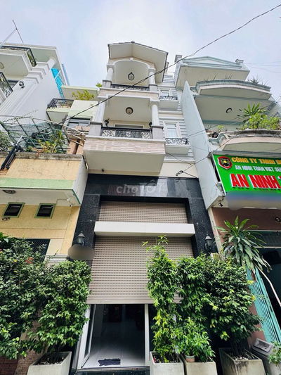 281/19 Lê Văn Sỹ,Hẻm VIP 8M,Gần 50m2, HĐT 20tr/th, 5 tầng, chỉ 9,7 tỷ