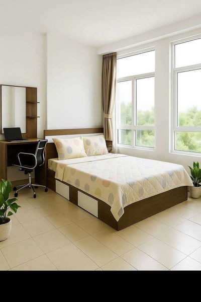 CHO THUÊ CHUNG CƯ TÔN THẤT THUYẾT Q4 - 3PN 2WC 105M2 GIÁ 18TR - Ở LIỀN