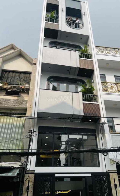 Nhà mới HXH 6 tầng CMT8-thang máy 4PN-5WC, Full Nội Thất, chi 16,X🧄 TL