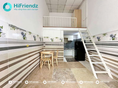 Phòng Duplex sinh viên máy lạnh, gác cao 2M, gần khu CNC, UFM,FPT