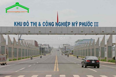 Ngay KCN Mỹ Phước 3 dãy trọ 300m2 chỉ 859TR, Full thổ-SHR P. Thới Hoà