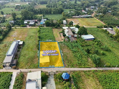 Bán đất 991 m²gần KCN Sonaderzi