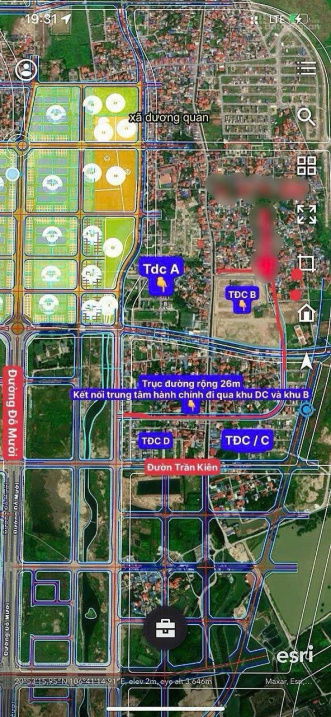 Bán lô góc bám mặt đường Trần Kiên giữa lòng trung tâm hành chính Hải Phòng