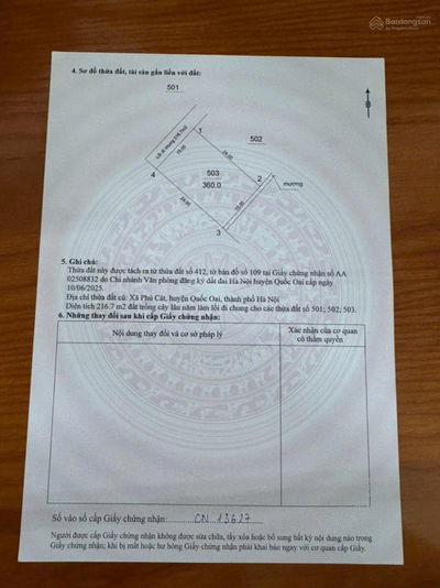 CHÍNH CHỦ BÁN ĐẤT 360M² THỔ CƯ MẶT TIỀN 15M PHÙ HỢP PHÂN LÔ HÒA LẠC