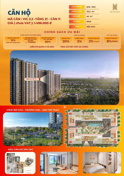 Căn hộ 2PN,Full nội thất-TT giãn 36T-góp15% Mặt tiền Trần Văn Giàu HCM