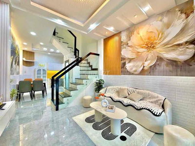 BÁN NHÀ QUẬN BÌNH THẠNH 36m2(3,6Mx10M)-4 TẦNG BTCT-5PN-NHỈNH 6 TỶ