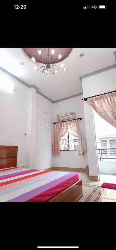 BÁN NHÀ ĐƯỜNG 7A THÀNH THÁI HẺM XE HƠI SÁT MẶT ĐƯỜNG 7A 4TẦNG 4PN. 4W