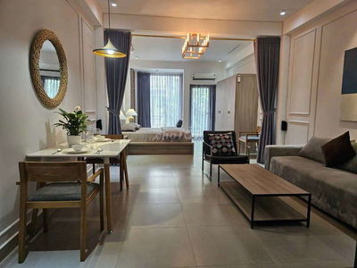 Căn hộ 73m2 dạng 1pn nguyên tầng full nội thất châu Âu - Khánh Hội Q4