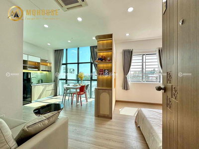 CĂN HỘ DỊCH VỤ ĐẦY ĐỦ TIỆN NGHI FULL NỘI THẤT DIỆN TÍCH GẦN 40m2