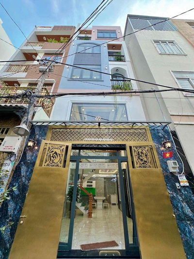 Nhà Bình Tân( 4,5x12m) 1trệt 1Lửng 3Lầu, Nhà Mới