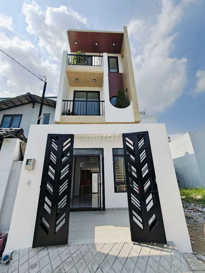 NHÀ PHỐ 3 TẦNG - 4PN ĐƯỜNG 9M KỀ VINHOMES Q9 THỦ ĐỨC