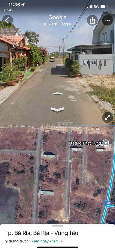 Đất Hòa Long TP Bà Rịa – vị trí đẹp, gần chợ,