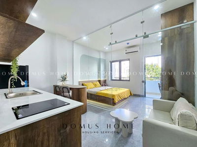 CHO THUÊ CH 1PN BAN CÔNG Ở TÂN QUY Q7 GẦN RMIT, TDTU - LOTTE - Q4, Q1