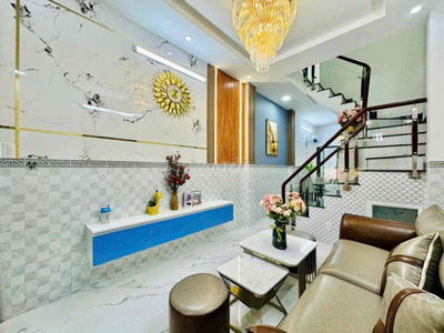 💎 💎 💎 FULL NỘI THẤT TRỆT LẦU 3,5❌14M CÓ 3PN 2WC GẦN CV LÀNG HOA P8 GV