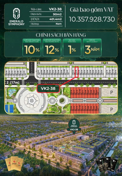 SHOPHOUSE VK2-38 TÂM ĐIỂM KINH DOANH, TÀI SẢN GIÁ TRỊ BỀN VỮNG