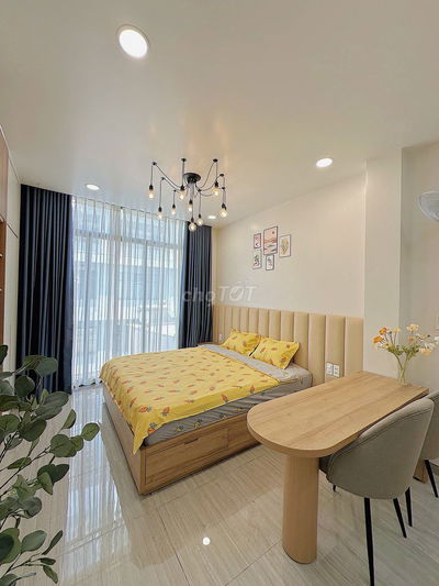 Studio 40m2 Full Nội Thất Thang Máy. Bason, Công Trường Mê Linh
