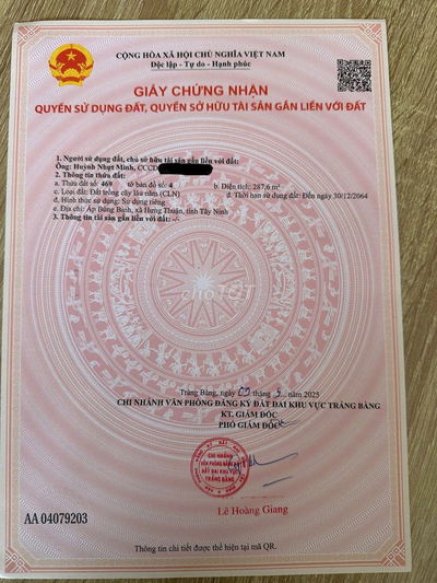 Bán đất mặt tiền đường 789 , Đất còn thương lượng