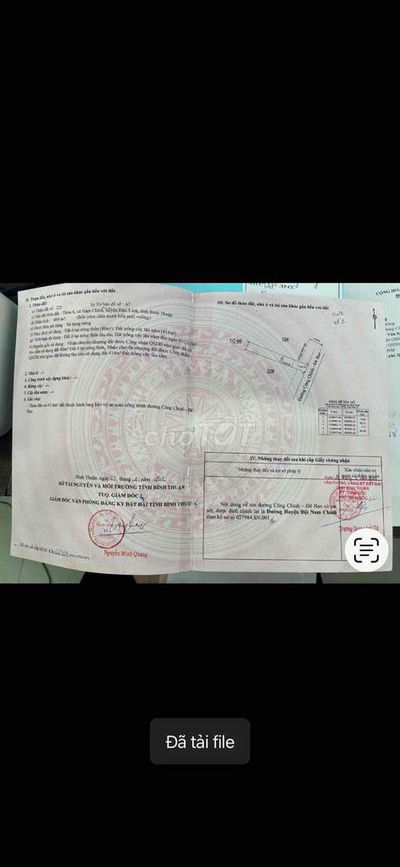 ĐẤT MẶT TIỀN - huyện đội, Nam Chính - BÌNH THUẬN