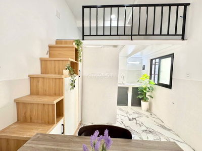 Phòng mới xây xong ngay khu CNC, Liên Phường, có gác full nội thất