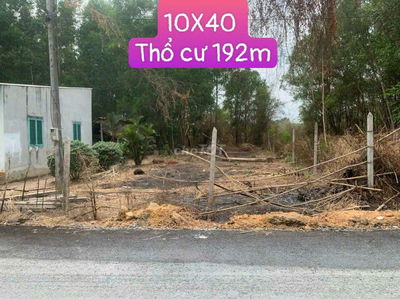 Đất bán 10X40 Thổ 192m Tĩnh lộ 8 , Xã Tân Thạnh Tây 🔴
